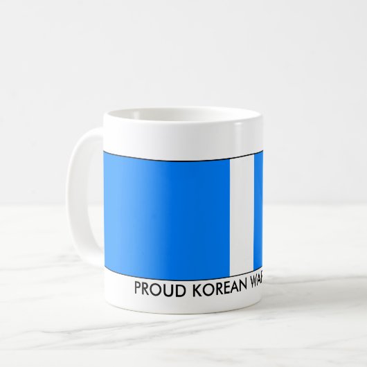 誇り高い朝鮮戦争の退役軍人 コーヒーマグカップ (正面左)