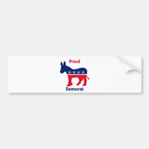誇り高い民主党員 バンパーステッカー