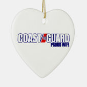 誇り高い沿岸警備隊の妻 セラミックオーナメント (右)