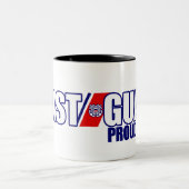 誇り高い沿岸警備隊の父 ツートーンマグカップ (中央)