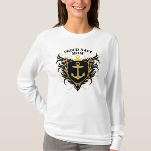 誇り高い海軍お母さん Tシャツ