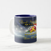 誇り高い海軍ガールフレンド ツートーンマグカップ (正面左)