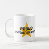 誇り高い物理療法家 コーヒーマグカップ (左)