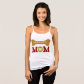 誇り高い犬のオーナーの名前V16Aの大きい犬用の骨 Tシャツ (正面フル)