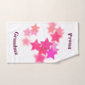 誇り高い祖母 バスタオルセット (ハンドタオル)