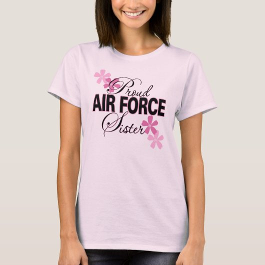誇り高い空軍姉妹 Tシャツ (正面)