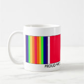 誇り高い第二次世界大戦の退役軍人 コーヒーマグカップ (左)