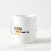 誇り高い薬物乱用のカウンセラー コーヒーマグカップ (正面左)
