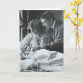 誇り高い親 カード (黄色い花)