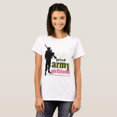 誇り高い軍隊のガールフレンド Tシャツ (正面フル)