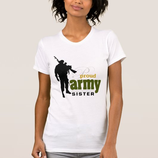 誇り高い軍隊の姉妹 Tシャツ (正面)