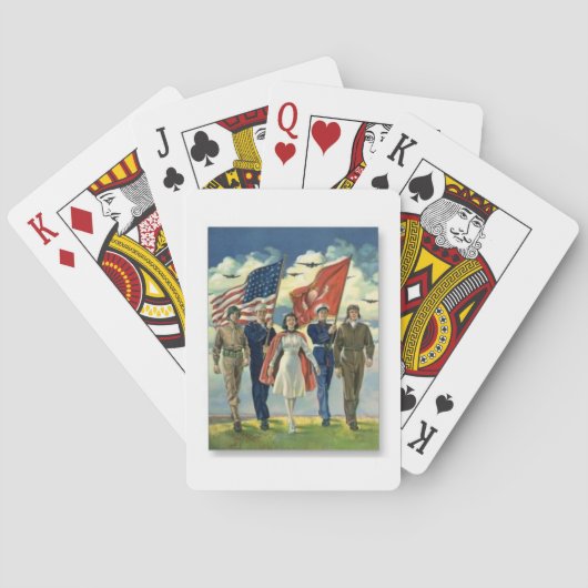 誇り高い退役軍人-トランプ トランプ (裏面)