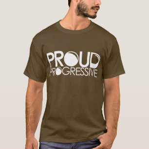誇り高い進歩論者 Tシャツ