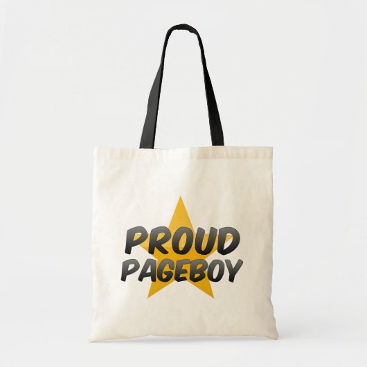 誇り高いPageboy トートバッグ (正面)