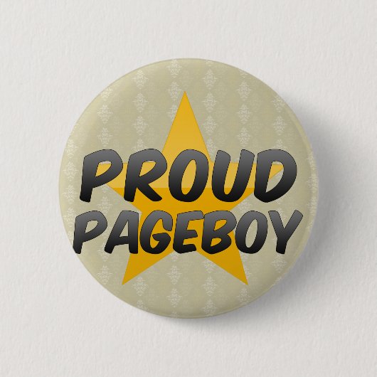 誇り高いPageboy 缶バッジ (正面)