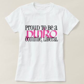 誇り高いPinkoのCommieの自由主義者 Tシャツ