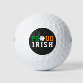 誇り高きアイルランドのシャムロック ラッキークローバー  St Paddy ゴルフボール