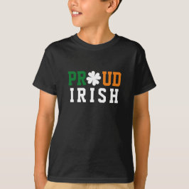 誇り高きアイルランドのシャムロック ラッキークローバー  St Paddy Tシャツ