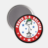 誇り高きアメリカ軍人 マグネット (正面/裏面)