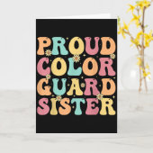 誇り高きカラーガードの姉 - グルービーカラーガードの姉 カード (黄色い花)