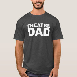 誇り高きサポーティブパパ シアターダッドのユーモア引用 Tシャツ