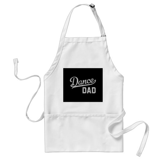 誇り高きダンスパパ ダンスキッズの父 スタンダードエプロン (正面)
