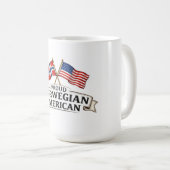 誇り高きノルウェー系アメリカ人 コーヒーマグ コーヒーマグカップ (正面右)