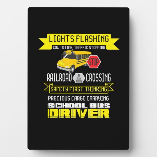 誇り高きバス運転手 フォトプラーク (正面)