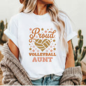 誇り高きバレーボールの叔母 Tシャツ