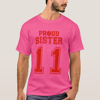 誇り高きバレーボール姉妹 No.11 R Tシャツ
