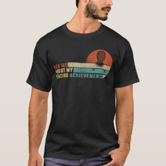 誇り高きフェンシング愛好者のための、素敵なヴィンテージ フェンシング ギフト Tシャツ