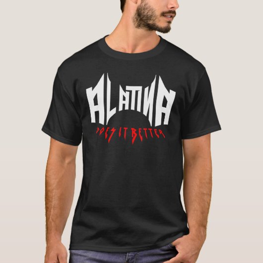 誇り高きラティーナ Tシャツ (正面)