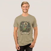 誇り高きヴィーガン ユーモア トライブレンドTシャツ (正面全面)