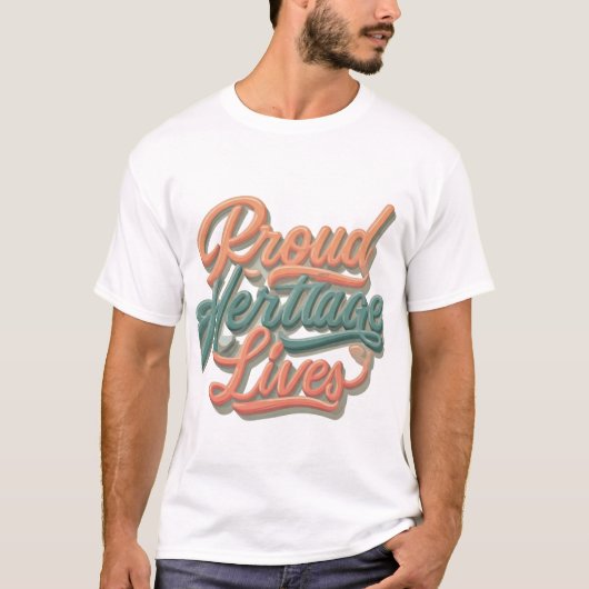誇り高き伝統は生き続ける Tシャツ (正面)
