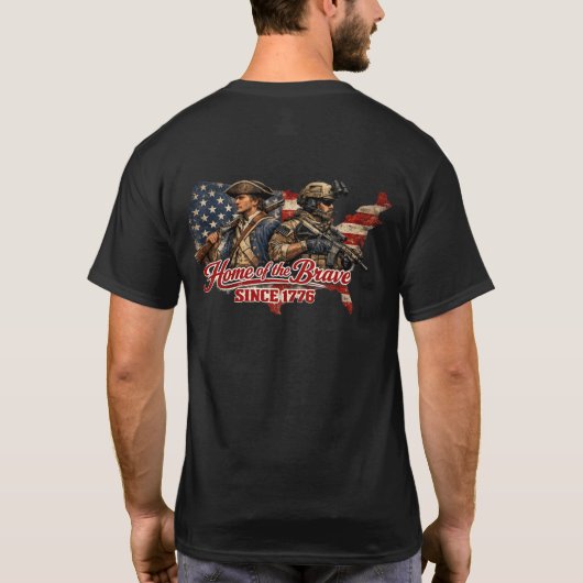 誇り高き勇者の国 Tシャツ (裏面)