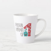 誇り高き我が子の母 カフェラテマグ (右)