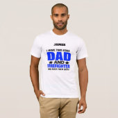 誇り高き消防士パパ Tシャツ (正面フル)