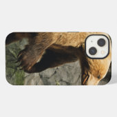 誇り高き熊 iPhoneケース (裏面横)