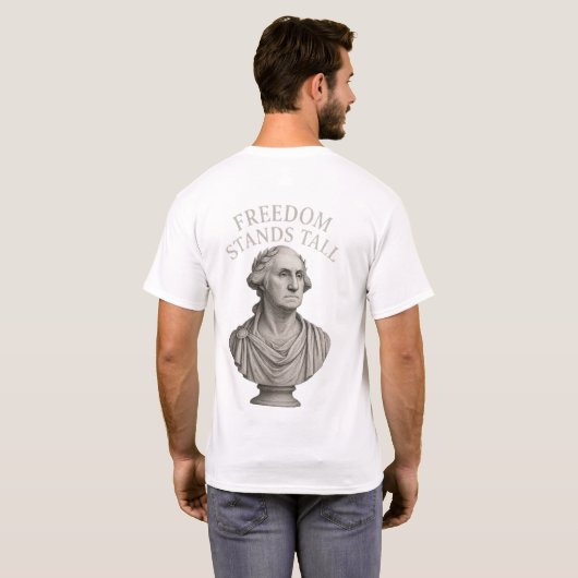 誇り高き自由 Tシャツ (裏面フル)