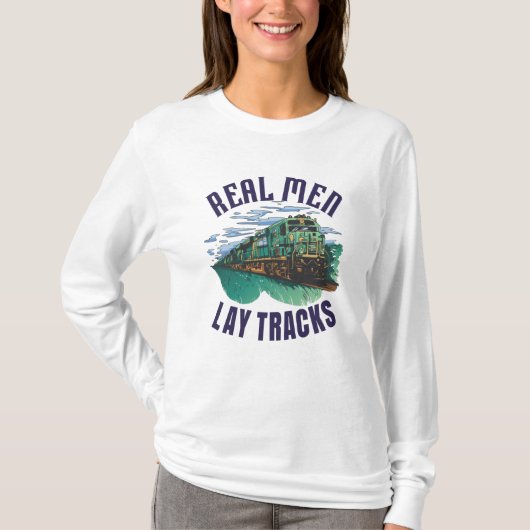 誇り高き軌道建設者 Tシャツ (正面)