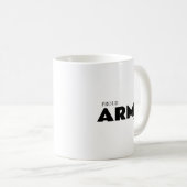 誇り高き軍人の妻 コーヒーマグカップ (正面右)