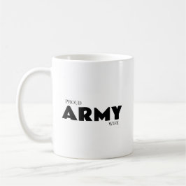 誇り高き軍人の妻 コーヒーマグカップ