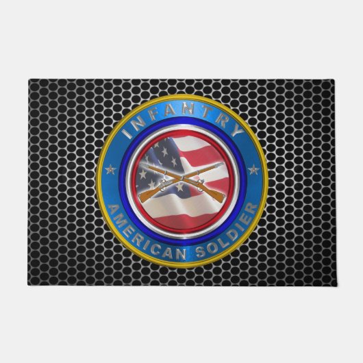 誇り高き陸軍歩兵  ドアマット (正面)