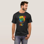 誇り高き25歳 自分自身 ロバストベア フレンド Tシャツ (正面フル)