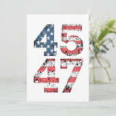 誇り高きMAGA 第47代トランプ勝利 就任日 招待状 (スタンド正面)