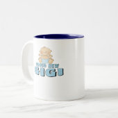 誇り高く新しいGIGIの男の赤ちゃん ツートーンマグカップ (正面左)