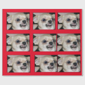 誇大妄想的チワワ、あなたの高い不安を包む ラッピングペーパー (フラット)