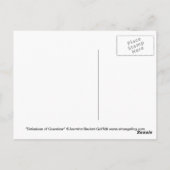 「誇大妄想」ポストカード ポストカード (裏面)