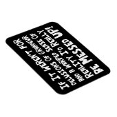 誇大妄想+歪んだ現実+笑い マグネット (右側)