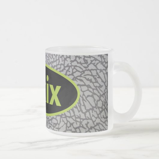 誇大宣伝はNESTOのマグを殺します フロストグラスマグカップ (右)